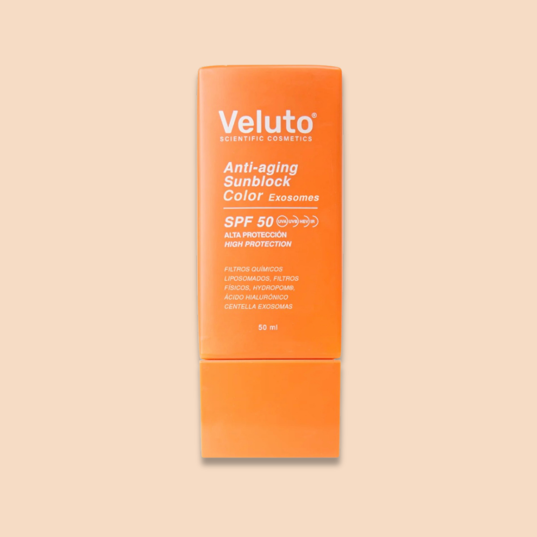 Antiaging Sunblock SPF 50 Color Exosomes