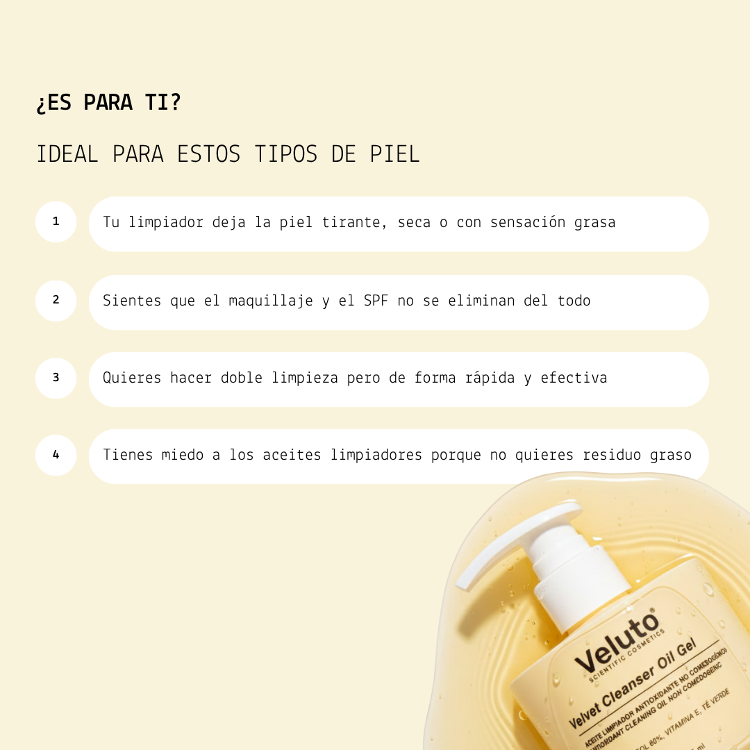 Velvet Cleanser Oil Gel