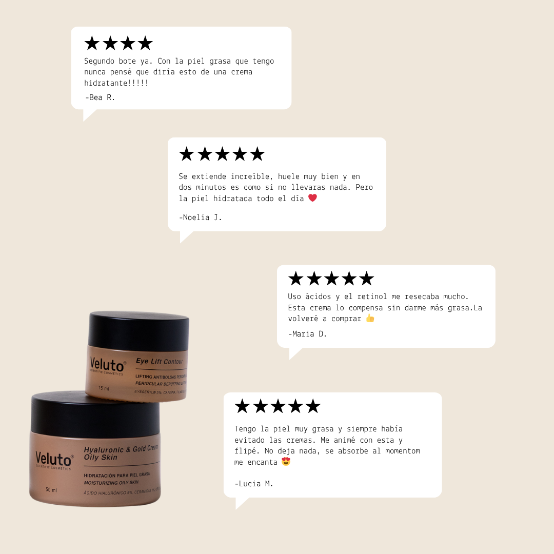 Hyaluronic & Gold Cream Oily Skin
